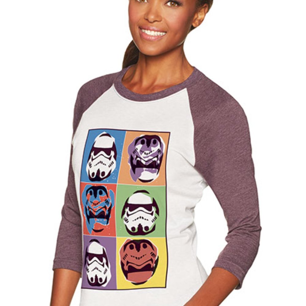 Star Wars STORMTROOPER Del Sol Color Change T-Shirt 2016 Woman's Small